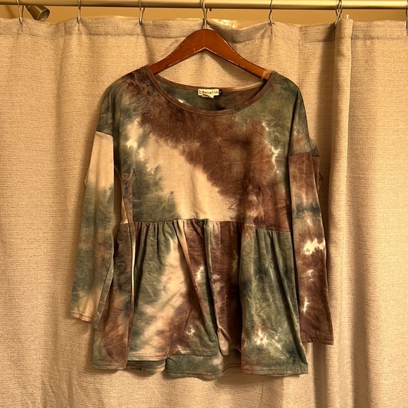 Tie Dye Long Sleeve Top - Picture 3 of 5